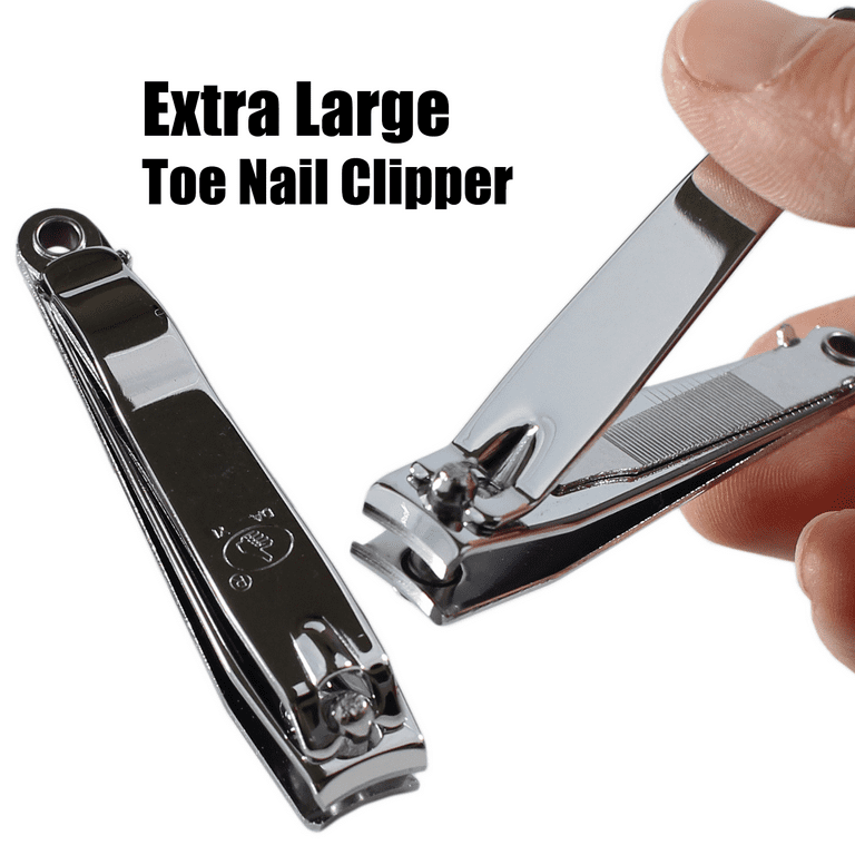Toe Nail Clippers, Podiatrist Toenail Clippers for Thick Nails for Seniors  for Men Wanmat (Black)