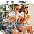thumbnail image 4 of Large Capacity Tote Bag,Striped Halloween Pattern Handbag Fashion Luxury Tote Bag,15.7"x13"x 5.1" Inches,Laptop Compatible, 4 of 5