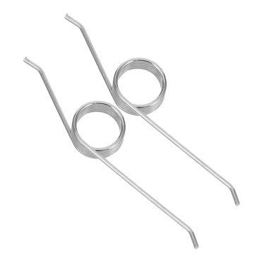 2 Pcs Ressorts de Couvercle de Poubelle Petits Ressorts de Remplacement pour Réparer les Couvercles de Poubelle de Torsion