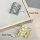 thumbnail image 4 of Hebillas de cola de caballo doradas XINYU clip decorativo de metal para coleta alta estilo 3, 4 of 6