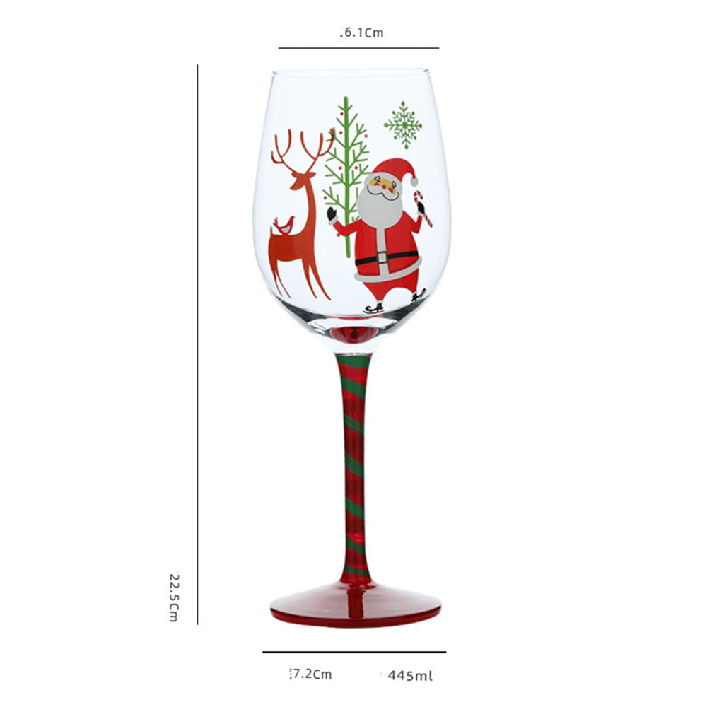 Star Bottom Red Durable Wine Glasses / Red Cups / Christmas Glasses  /holiday Glassware / Red Goblets / Stained Plastic Cups / Durable Cups 