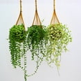 thumbnail image 5 of 4 Pcs Orchid Hanging Planter Orchid Hanging Basket Hanging Orchid Planter Hanging Orchid Basket with Metal Hook Bird Nest Style Plant Hangers for Trellis & Gazebo Indoor Outdoor Small Flower Planter, 5 of 7