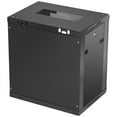 thumbnail image 3 of Choco Moon Ultra-Safe IT Server Enclosure, 15.5" Depth, 12U Rack, Heavy Duty 200lb Capacity, Lockable Glass Side Panels, Ideal for A/V & IT Equipment Protection, 3 of 11