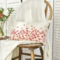 thumbnail image 5 of Valentine''s Day Hearts Throw Pillow Cover, 12 x 20 Inch Anniversary Wedding Cushion Case Decoration for Sofa Couch, 5 of 6