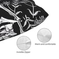 thumbnail image 3 of Balery Vintage Black white Plant skull Funda de Cojín Estampada, Regalos para Mujeres, Regalos de Amor para Ella, Regalos para Novia o Esposa, Funda de Almohada-20"x30", 3 of 6