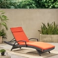 thumbnail image 2 of Soleil Outdoor Water Resistant Chaise Lounge Cushion, 2 of 6