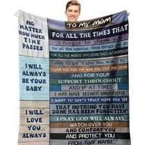 Mothers Day for mom, Birthday Gifts for Mom from Son, Mom Gifts from Daughter, Mama Gifts, Best mom Ever Gifts idea Mother''s Day, Valentine''s Day, Christmas Flannel Blanket 60x50in