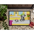 thumbnail image 3 of Carolines Treasures AMB1099MAT Bath Day Dalmatian Door Mat Indoor Rug or Outdoor Welcome Mat 18x27 Doormat  27"L x 18"W, 3 of 4
