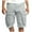 Grey, variant on Pisexur Mens Shorts,Gym Shorts,Mens Cargo Shorts,Men Solid Color Casual Fashion Elastic Waist Pockets Workwear Shorts Pants Khaki,S
