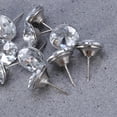 thumbnail image 4 of CIMAXIC 30Pcs 25mm Rhinestone Crystal Buttons with Metal Loop Round Buttons for Sewing Sofa Upholstery Button DIY Crafts Decoration,0.98"X0.98"X1.34", 4 of 4