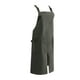 thumbnail image 2 of Delantal de cocina para hornear, delantal de Chef, ropa de trabajo para restaurante y café, delantal de cocina para estudio, floristería, peluquero, , Verde perfecl delantal, 2 of 8