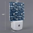 thumbnail image 2 of Uemuo Hawaii Palms Night Light, Night Lights Plug into Wall, Dusk to Dawn Sensor Warm White Led Night Light 0.5W-UK, 2 of 9