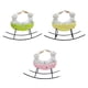 thumbnail image 4 of Inteprter Decoraciones de conejito de Pascua Centro de de Pascua duradero para una decoración de conejito versátil Organizado sin desorden Decoración rosa bebé, 4 of 4
