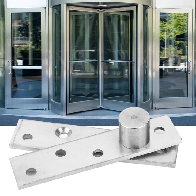 Door Hinge, Hinge, Wear Thick Stainless Steel Rotation Shaft Designed for Home Revolving Doors Neutral Shaft,Eccentric Shaft