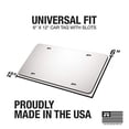 thumbnail image 2 of 2 White Ultra Thick Blank Aluminum Composite Metal License Plates -Wholesale Car Tags for Customization - Personalize With Vinyl - Bulk Engravable Automotive Plate Tag White License Plate Tag, 2 of 4