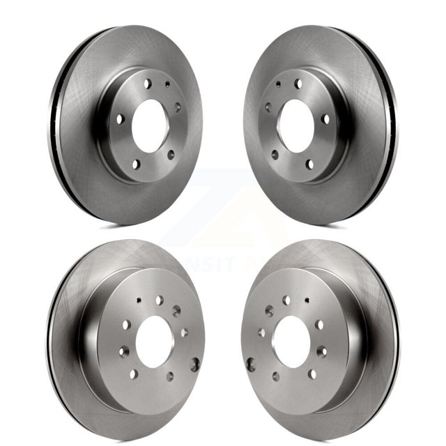CMX Front Rear Disc Brake Rotors Kit for Car 2004-2006 Mazda MPV K8-101257