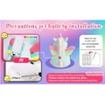 thumbnail image 4 of Jouet en Peluche Licorne Lumineuse Led Blanc 25cm, 4 of 4