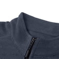 thumbnail image 5 of Mlzmgr Athletic Shirts for Men Mock Neck Long Sleeve 1/3 Zipper Fleece Shirts Fall Winter Trendy Mens Shirts S-4XL, 5 of 8