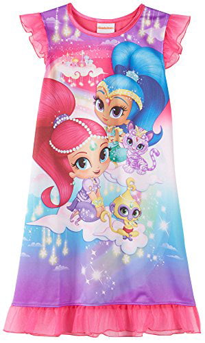 Details about   Shimmer and Shine Girls 4T Pajamas Set Long Sleeves NWT 