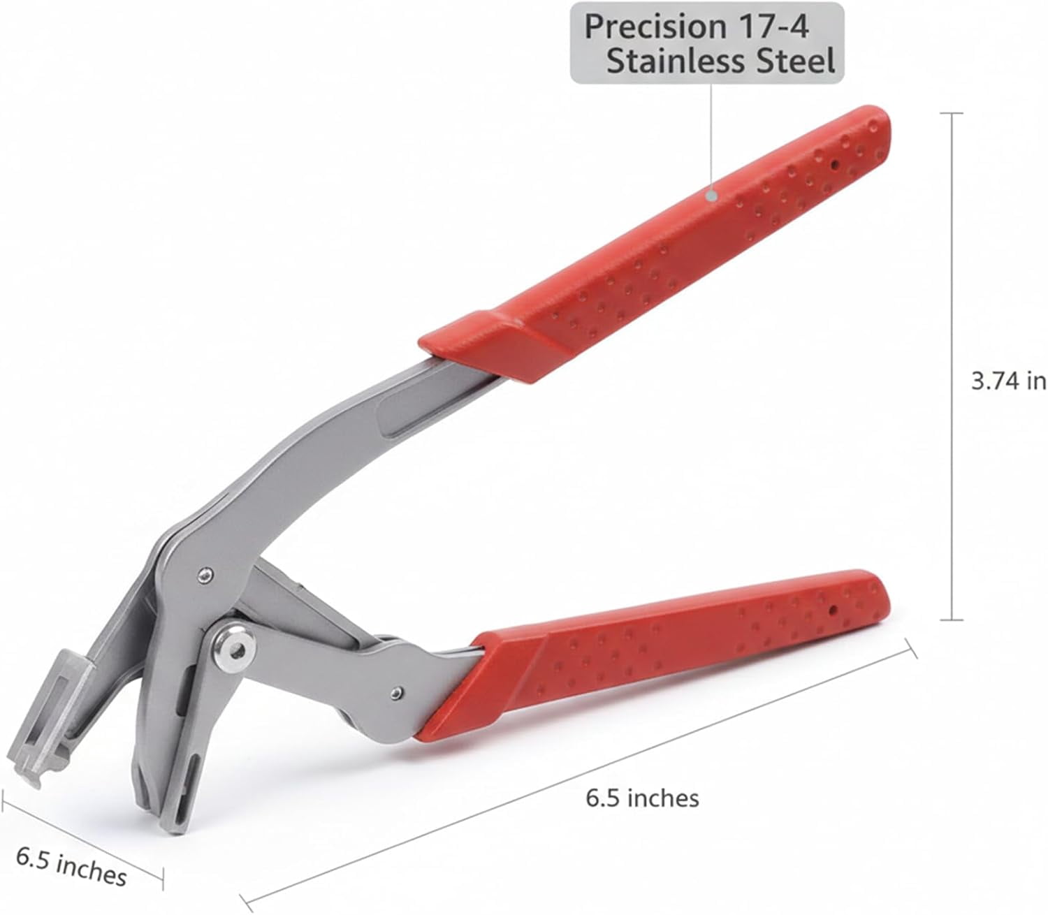 Plastic Clip Tool, Automotive Clip Removal Tool, Heavy Duty Car Clip Pliers, Removal Pliers for Fasteners, Trim & Panel Removal, Four-Point Support, Damage-Free Lifting Auto Repair Tool