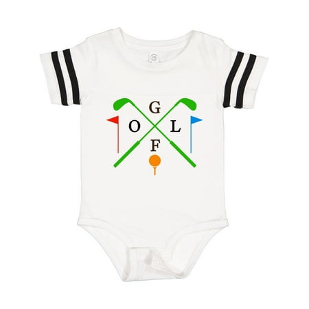 

Inktastic Golfing Gifts for Kids Golf Gift Baby Boy or Baby Girl Bodysuit