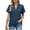 Dark Blue, variant on Womens Summer Tops Snowboard Base Layer Women Lace Loose Shirt 4x Graphic Tees Shirt Working Out Women Dress Shirts Long Sleeve Active Wear Spandex Bodysuit Ladies Blouses Button down Short S