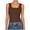 Brown, variant on enyan Womens Loose Fit Casual Flowy Tank Tops Square Neck Trendy Sleeveless Summer Tops Clothes Spring Outfits 2026 Womens Tank Tops,Black,S