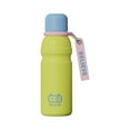 thumbnail image 1 of Botella de agua térmica moderna de acero inoxidable para gimnasio, deportes y conducción. Verde, 1 of 9