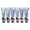Style E, variant on Milue 6Pcs Acrylic Paint Set, Acrylic Color 6x75ml/Tube for Painting on Wood, Stone