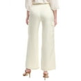 thumbnail image 2 of Gracia womens  Satin Wide Leg Pant, l, White, 2 of 3