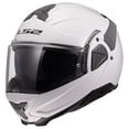 thumbnail image 1 of Casco modular LS2 Advant II de carbono blanco XL, 1 of 8