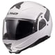 thumbnail image 1 of Casco de motocicleta modular LS2 Advant II blanco brillante XS, 1 of 8
