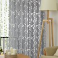 thumbnail image 3 of 1 PCS Vines Leaves Tulle Door Window Curtain Drape Panel Sheer Scarf Valances, 3 of 4