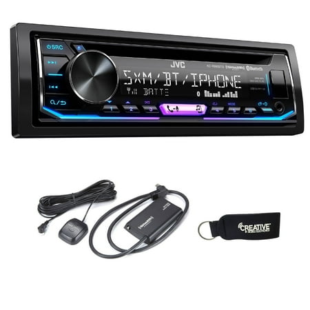 JVC KD-R990BTS CD Receiver w/ Bluetooth, includes SXV300 SiriusXM Satellite Radio