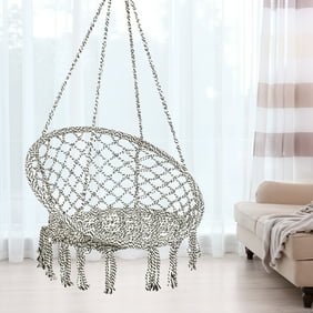 knitted swing chair