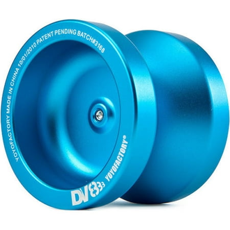 Aqua Blue DV888 Responsive Metal YoYo From The YoYo
