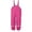 Hot Pink-C, variant on Boys Rain Pants Adjustable Girls Waterproof Pants Lightweight Mud Proof Rain Trousers Overalls 5-6 Years