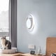 thumbnail image 5 of Lámpara de techo LED redonda de 32 W, moderna, ideal para pasillo, dormitorio, baño, cocina y salón, blanco frío, 27 cm de largo., 5 of 5