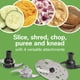 thumbnail image 5 of Hamilton Beach Stack &amp; Snap Procesador de alimentos y cortador de verduras, sin BPA, cuchillas de acero inoxidable, 14 tazas + 4 tazas, motor de 3 velocidades de 500 W, negro (70585), 5 of 8