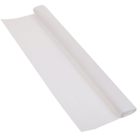 PTOOTP Bridal Wrapping Paper Set 1 Roll of White Crepe Paper for Weddings and Other Festivals