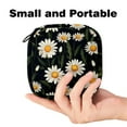 thumbnail image 2 of Makeup Bag Daisy Cosmetic Bag Makeup Pouch Travel Toiletry Bag Organizer Storage Bag for Women Girls, 2 of 7