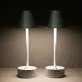 thumbnail image 3 of Luminus LED Rechargeable Ambiance Table Lamp, 4-pack silver, 3 of 5