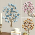 thumbnail image 2 of Decorative Metal Wall Tree Décor - Blue/Green, Copper, or Mauve, 2 of 7