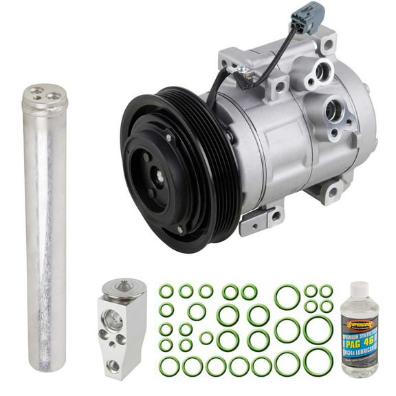 For Mazda 5 2012 2013 2014 2015 AC Compressor w/ A/C Repair Kit - BuyAutoParts