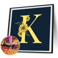 thumbnail image 3 of Cuadros Decorativos Kit de pintura de diamantes 5D, arte de mosaico de diamantes cuadrados completos con letras Ehuebsd Nuevos Originales, 3 of 9