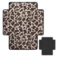 thumbnail image 2 of Kuiaobaty Cow Print Armless Reclining Sofa Cushion Slipcover, Anti-Slip Furniture Protector, Machine Washable Quilted Seat Cover for Living Room, 2 of 7