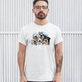 thumbnail image 3 of Tee Hunt Smiling Dogs' Selfie T-Shirt Funny Animal Dog Lover Cute Puppies Men's Tee, White, Large, 3 of 5