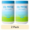 (2 pack) Vital Proteins Hair Complex Powder Vitamin Drink Mix for Women with 10,000mcg Biotin Vitamins, 11.4 oz