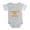 Heather Gray, variant on CafePress - Vanquish The Enemy - Cute Infant Baby Football Bodysuit
