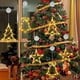 thumbnail image 5 of OUILA LED Christmas Lights, Christmas Tree + Bells Hanging Xmas Lights Battery Operated with Timer String Fairy Light with Flashing/Always on Mode War, 5 of 5